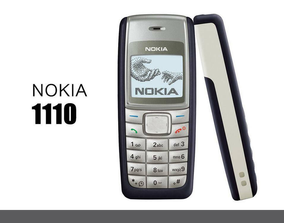 

Мобильный телефон Nokia 1110i 1111 1112 оригинал black/blue, Черный