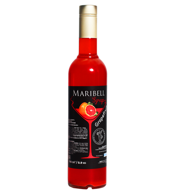 

Сироп ТМ Maribell Грейпфрут