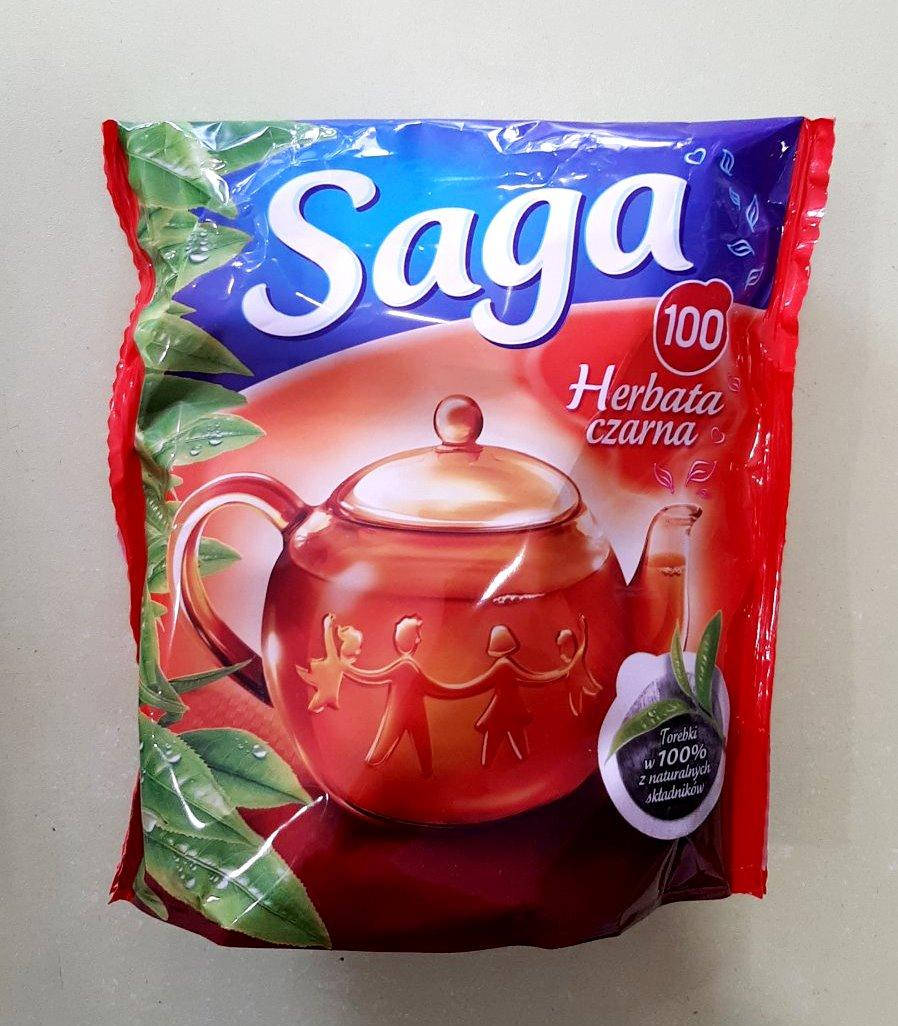 

Чай Saga 100 пакетиков черный