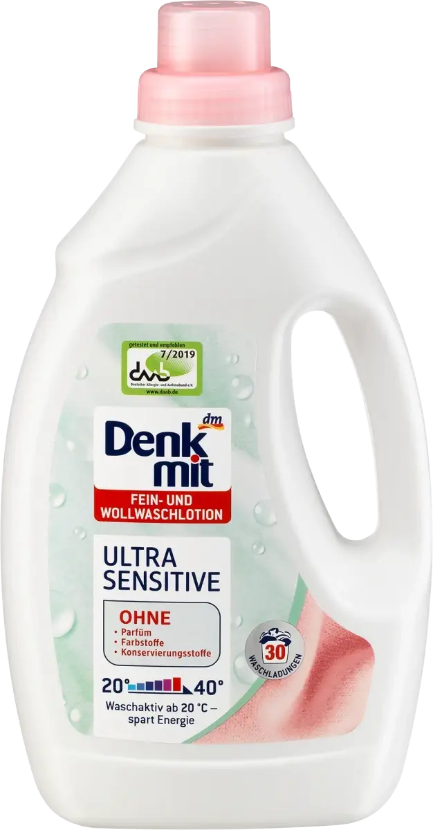 

Гель для стирки Denkmit Wollwaschlotion Ultra Sensitive, 1,5 L