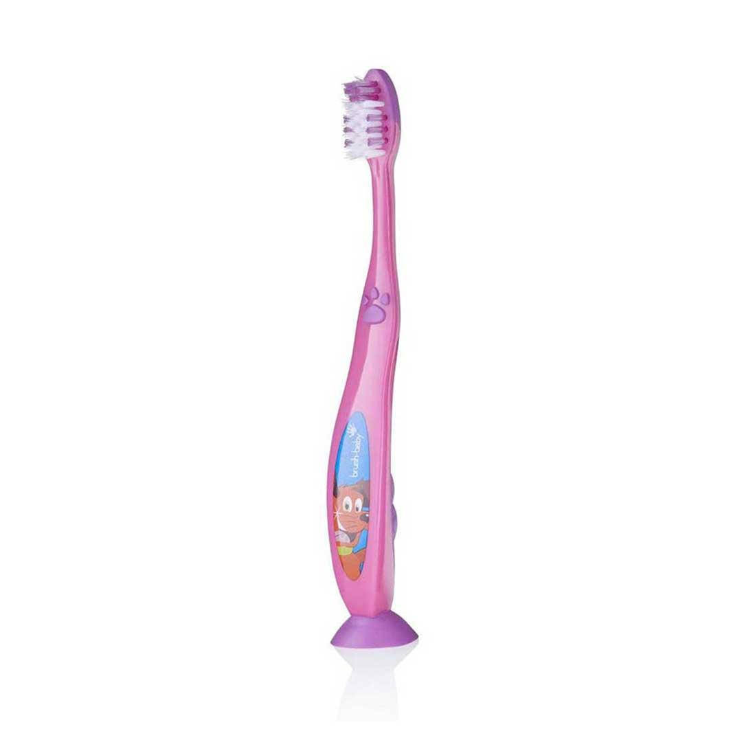 

Зубная щетка Brush-Baby FlossBrush (от 6 лет) розовая