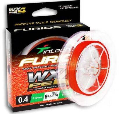 

Шнур Intech Furios PE WX4 150m (0.4 (6lb/2.72kg)), Оранжевый