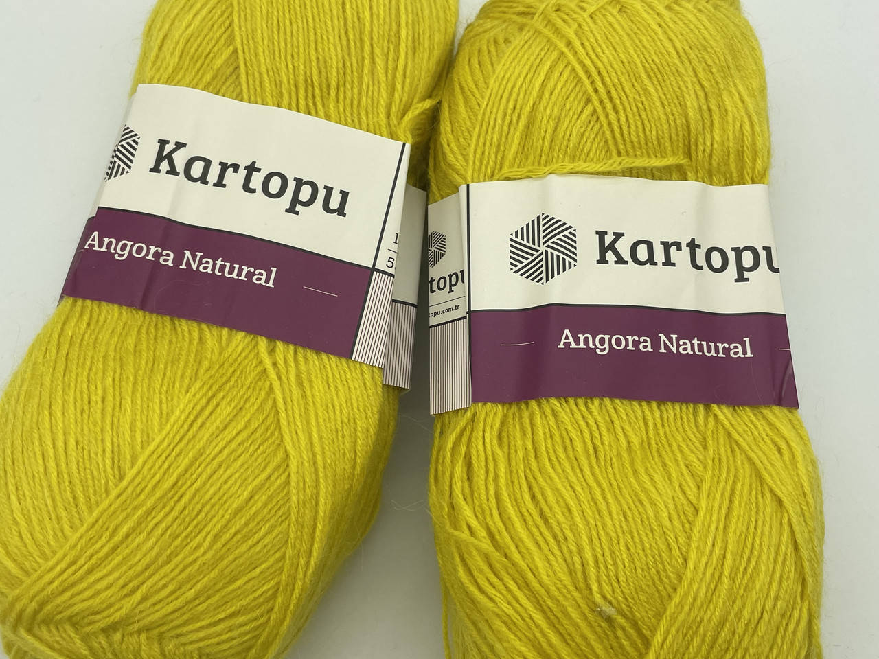 

Пряжа Angora Natural Kartopu-1321, Желтый