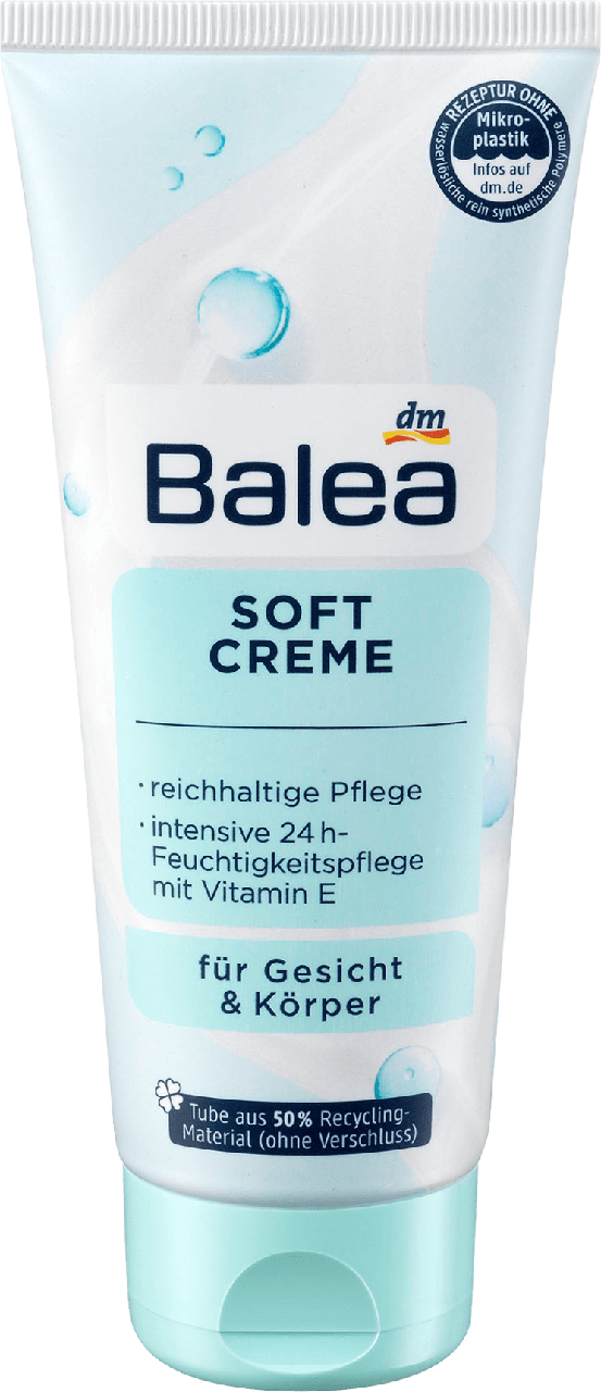 

Крем для лица и тела Balea Soft Сreme, 100 мл.