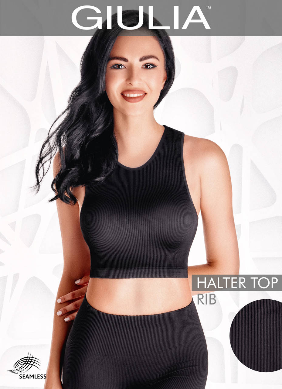 

Бесшовный топ в рубчик Giulia Top Rib.