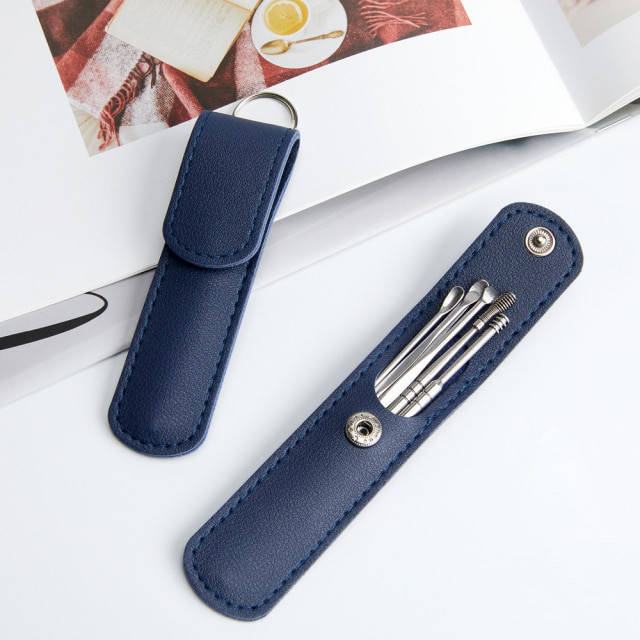 

Инструмент для чистки ушей Lanbena Blue 6 шт, Серебристый