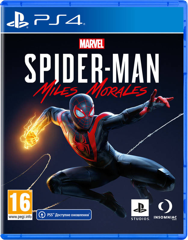 

Marvel Spider-Man: Miles Morales (PS4, російська версія)