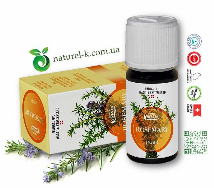 

Эфирное масло Розмарин Вивасан 10 мл швейцарское натуральное
