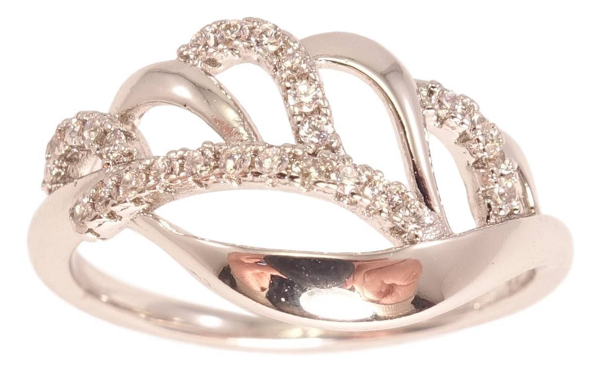 

Кольцо Xuping Родий "Легкая грациозность" р.17,18