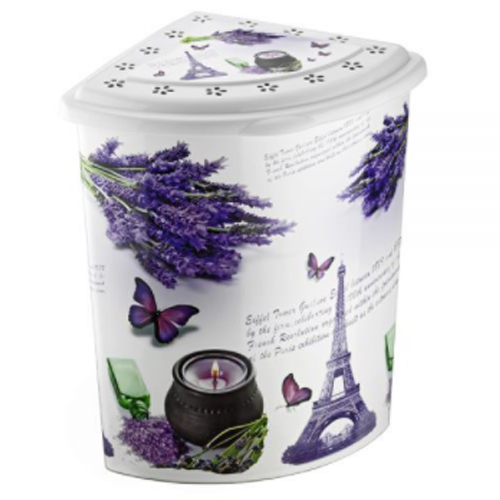 

Корзина угловая для белья с крышкой 53 л