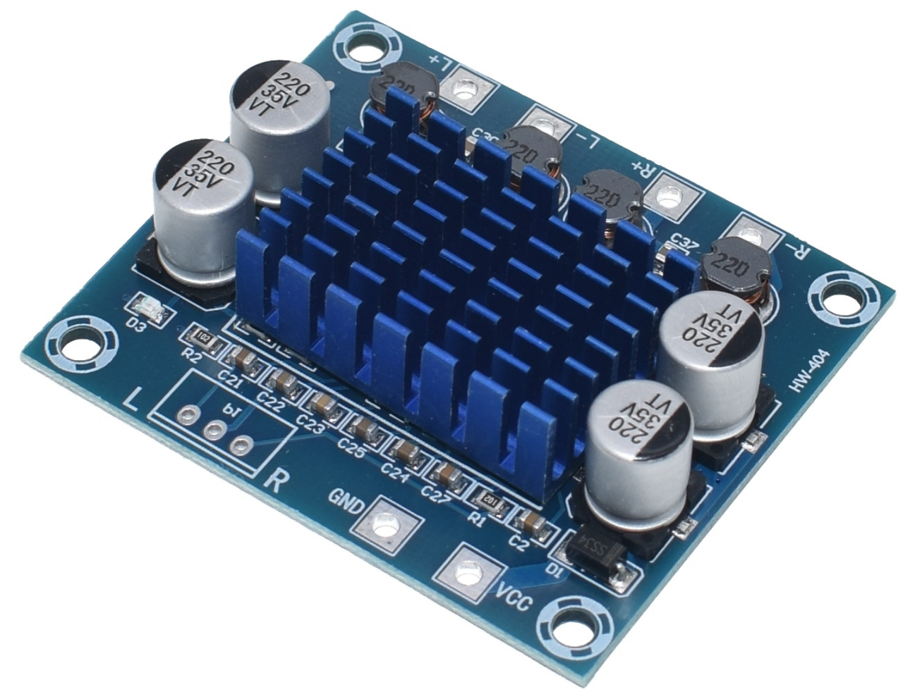 

Аудио усилитель XH-A232 TPA3110 2х30Вт 8-26В 3А стерео, плата