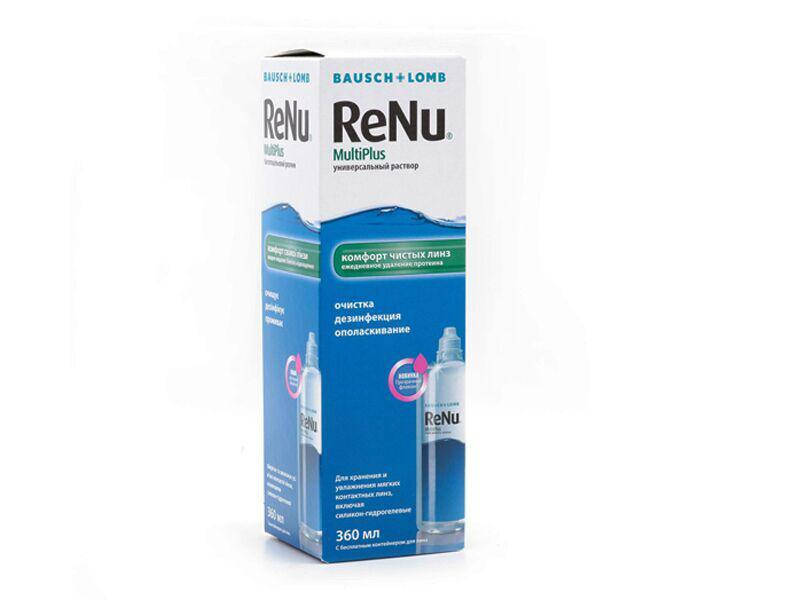 

Многофункциональный раствор ReNu 360 мл.