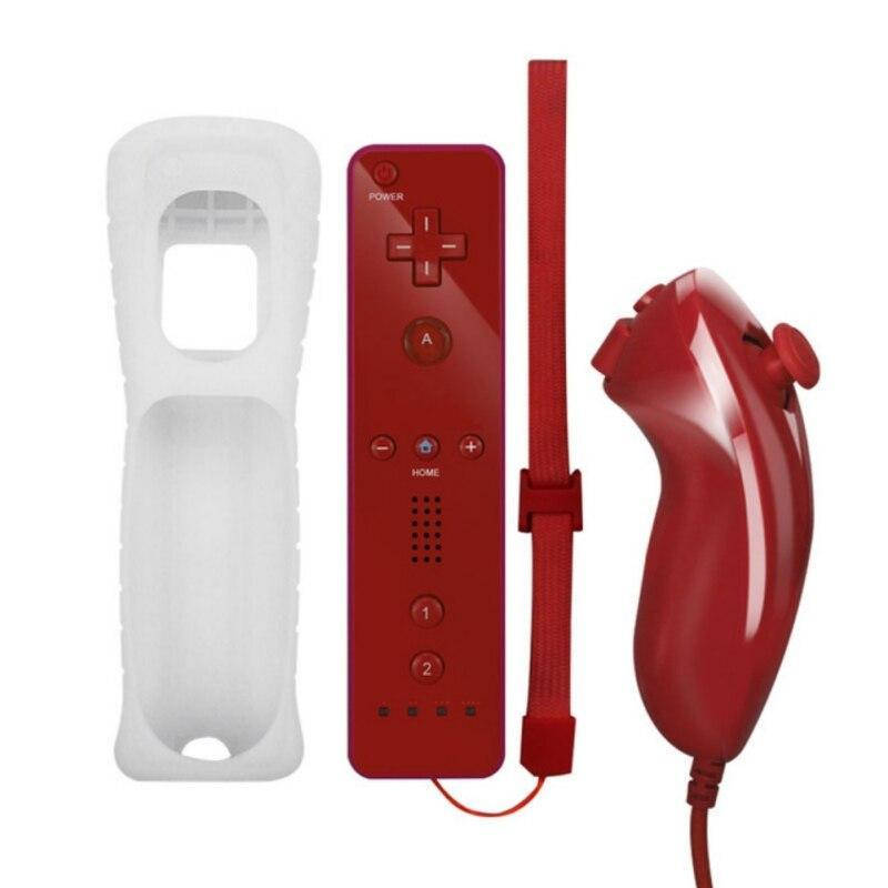 

Nintendo Wii Джойстик пульт Remote и нунчак геймпад контроллер
