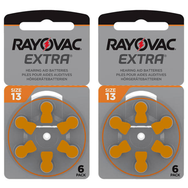 

Батарейки для слуховых аппаратов Rayovac EXTRA 13 (12шт)