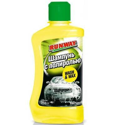 

Шампунь с полиролью WASH & Wax RUNWAY RW2505