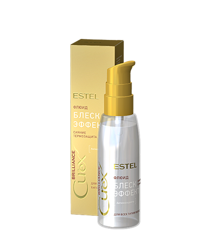 

Флюид-блеск c термозащитой для всех типов волос CUREX BRILLIANCE Estel Professional