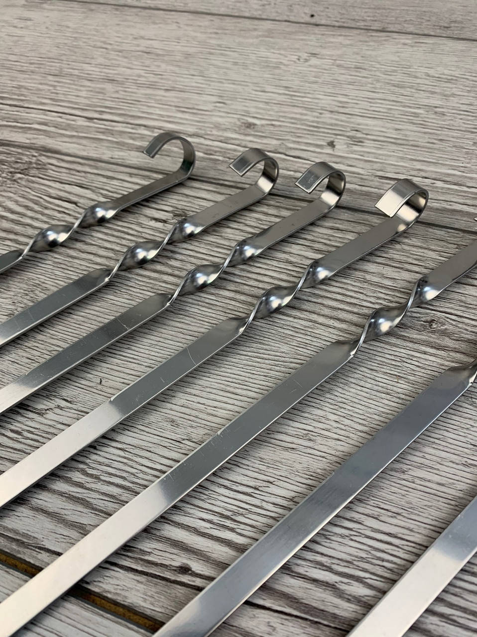 

Шампур плоский 610\10\2 нержавеющая сталь