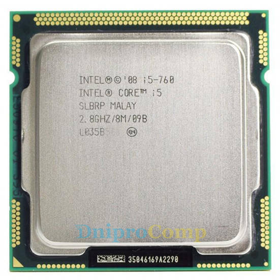 

Intel Core i5-760 2.8 GHz/8M (s1156)