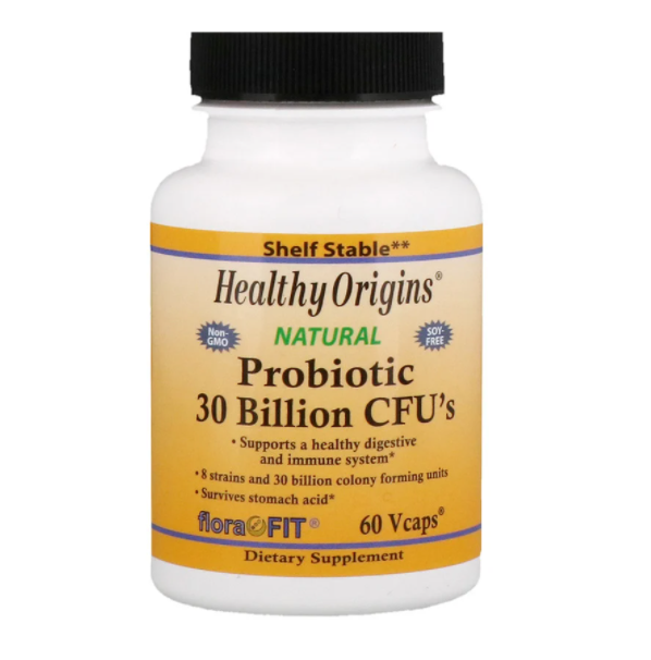 

Пробиотики, Healthy Origins, 30 млрд. КОЕ, 60 капсул (HOG-55515)