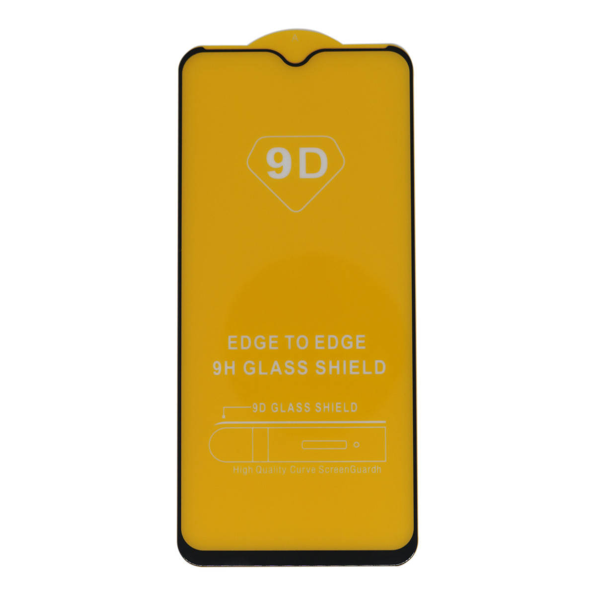 

Захисне Скло Full Glue Xiaomi Poco M3/Redmi 9T, Black, Черный