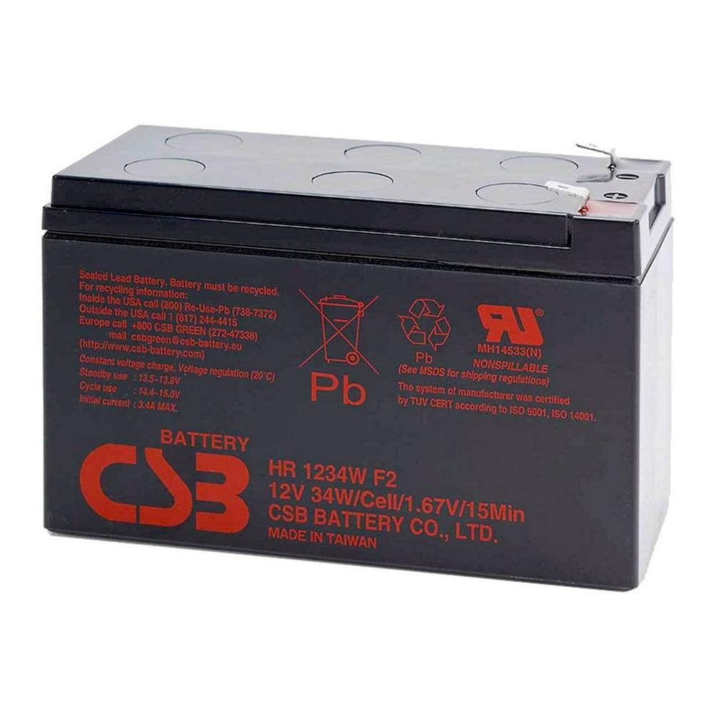 

Батарея (Аккумулятор) 12V 9Ah 34W CSB (HR1234WF2) новая