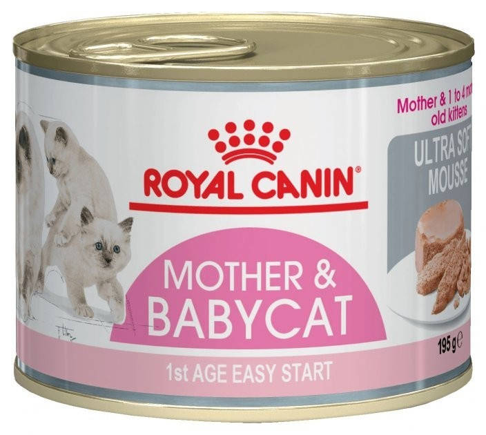 

Влажный корм для котят до 4 месяцев Royal Canin Babycat Instinctive 195 г 0.195 кг