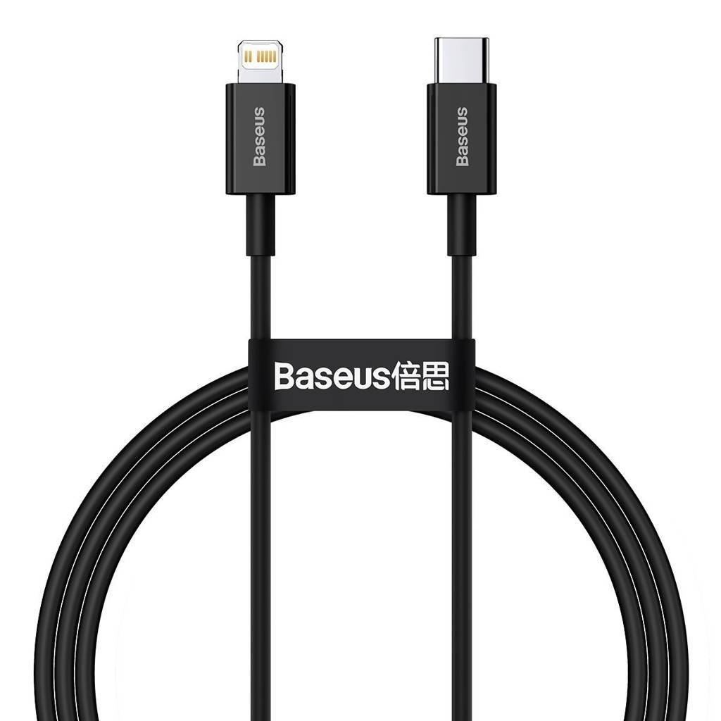 

Кабель Baseus Superior Fast Charging USB-C-Lightning, 2м Black (CATLYS-C01), Черный
