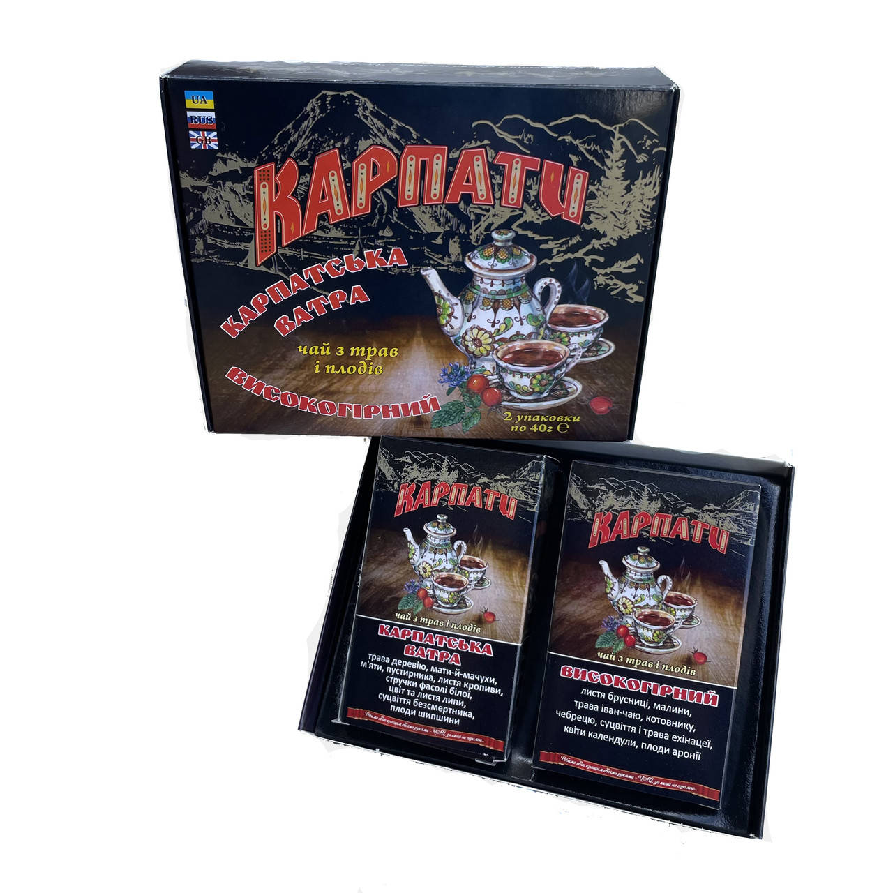 

Чай, "Карпатская ватра" 2 в 1