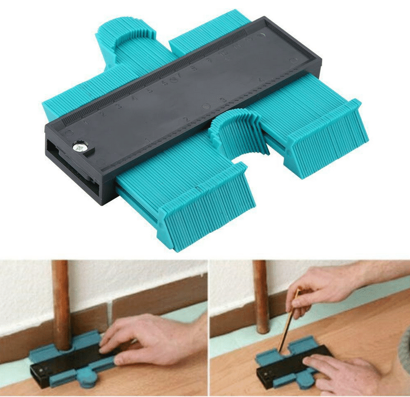 

Универсальная линейка для измерения очертаний, углов, контуров