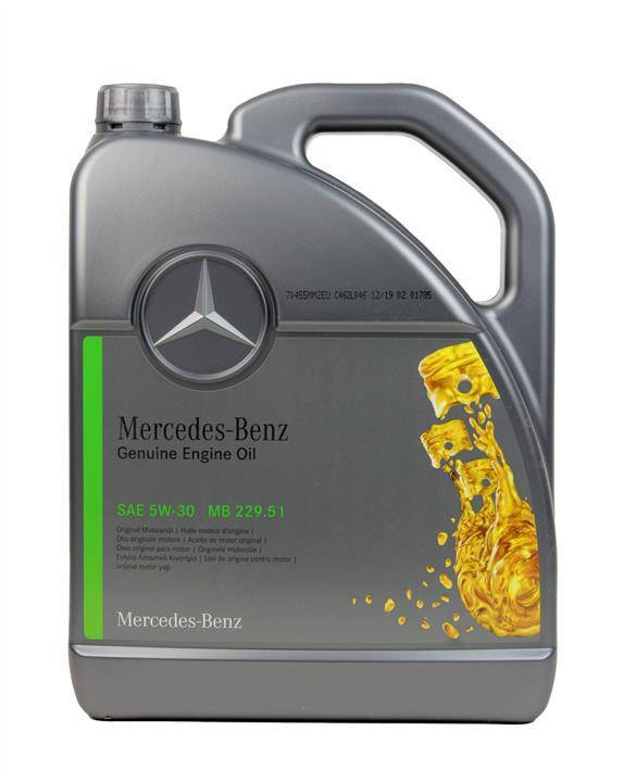 

Моторное масло Mercedes-Benz 229.51 Engine Oil 5W-30 (A000989940213ALEE)