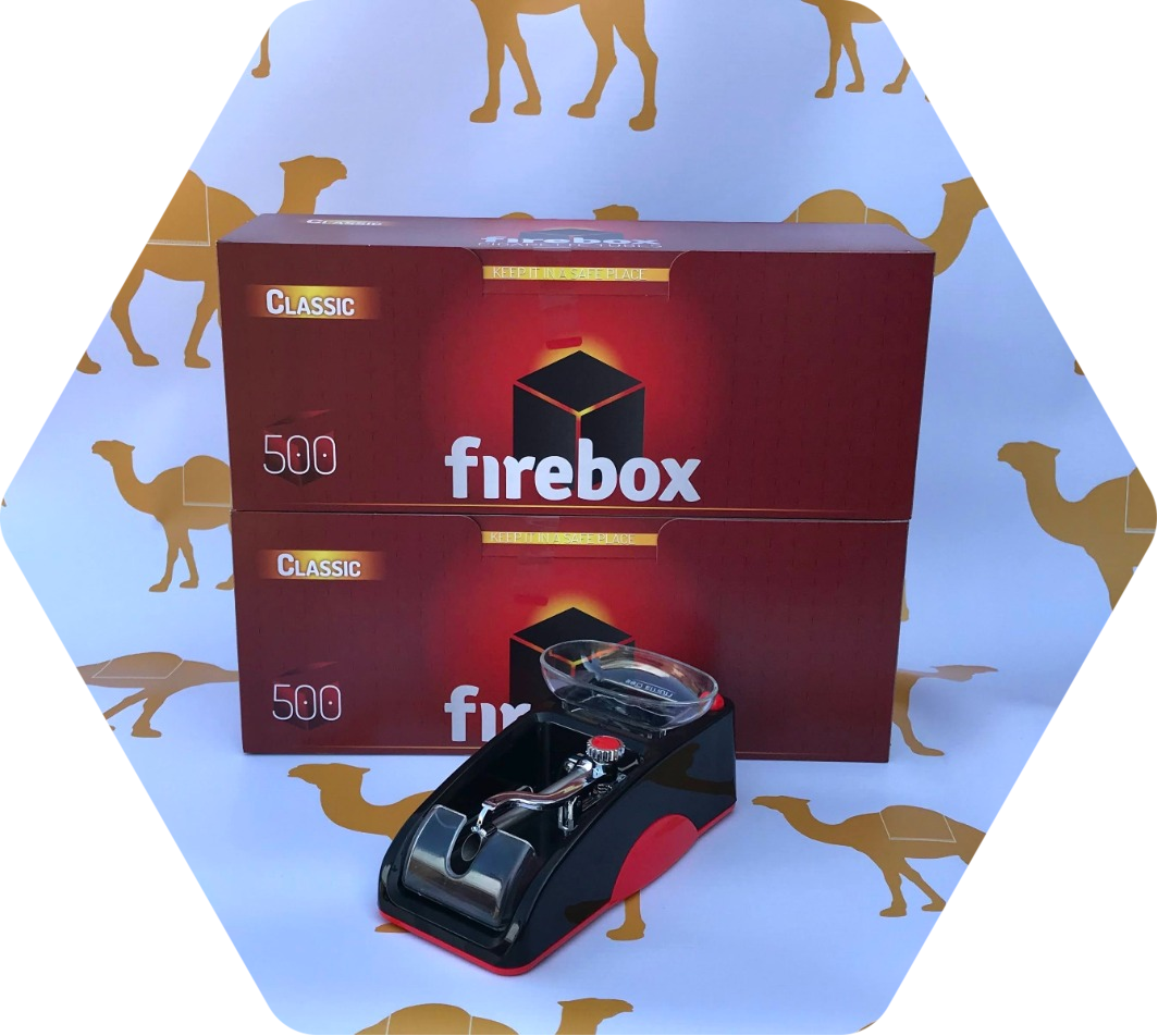 

НАБОР: Гильзы FIREBOX 1000шт+Электрическая машинка Gerui 12-005