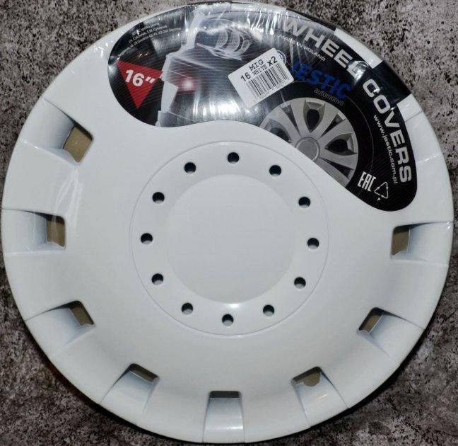 

Колпаки на колеса R16 Jestic MIG WHITE (2шт) на Газель - Плоская - Зад