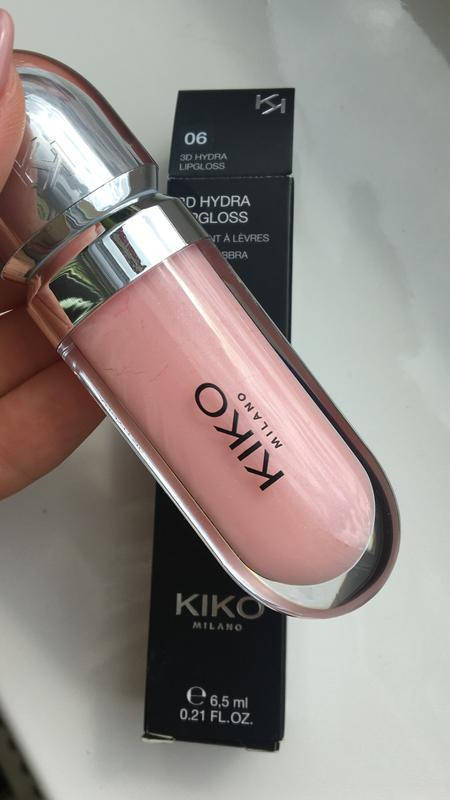 

БЛЕСК ДЛЯ ГУБ KIKO MILANO 3D HYDRA LIPGLOSS 06 (Rosa Confetto)