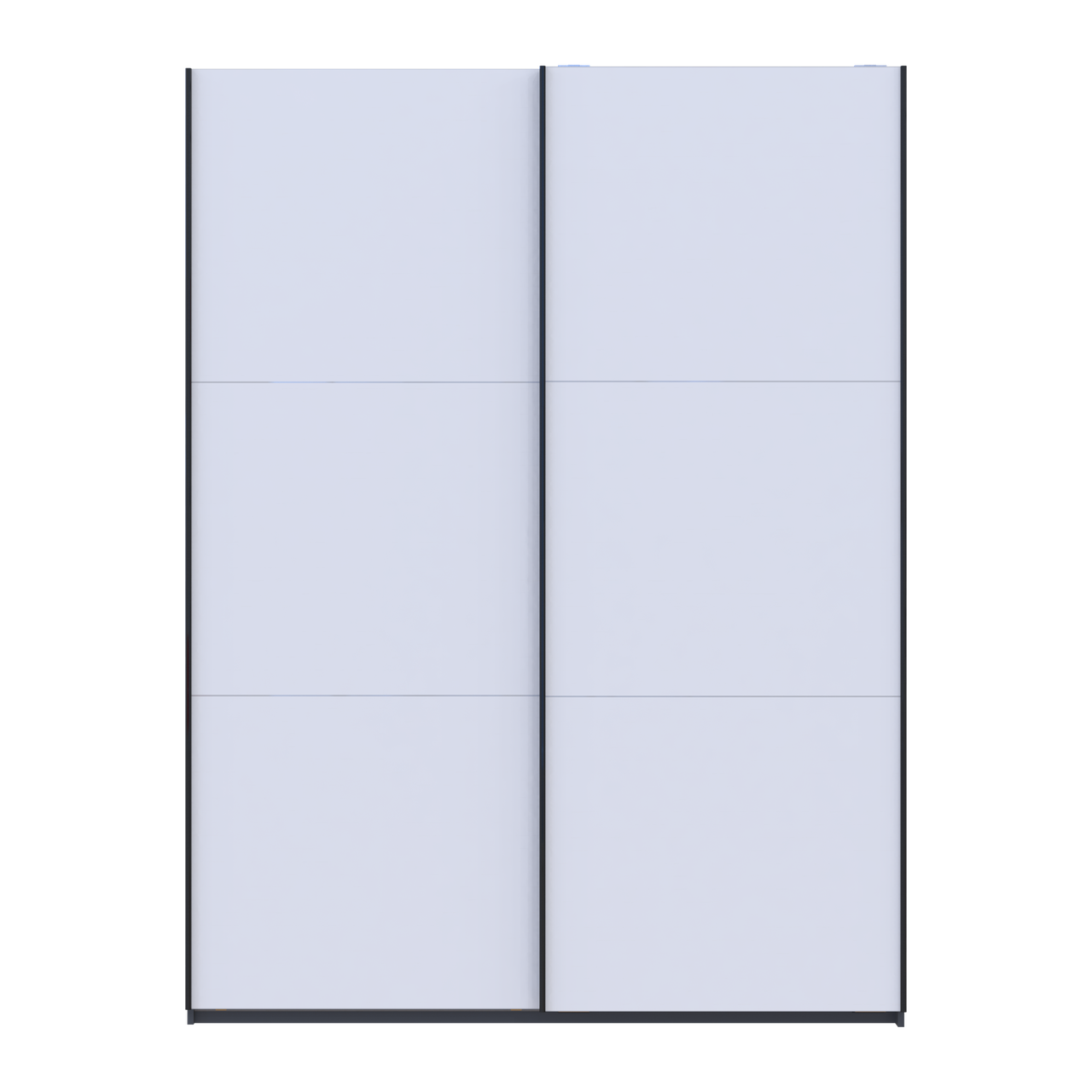 Шафа купе Doros G-Caiser Графіт/Білий 2 ДСП / 3 частини 180х60х240 (44900262) 3