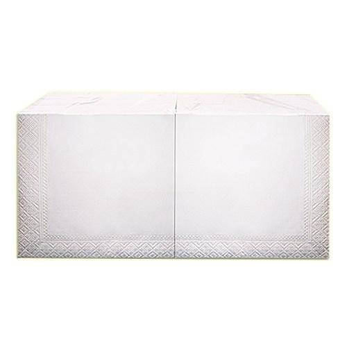 

Салфетки бумажные Алсу-Пак 33х33 см, 200 шт., 1/4, белые, 2 слоя