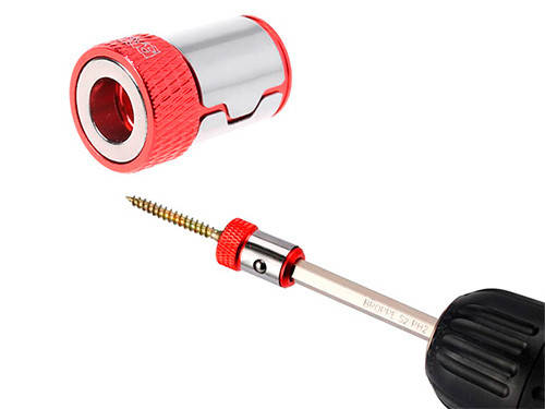 

Магнитная насадка ограничитель на биту 6.35мм держатель крепежа BROPPE