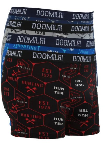 

Мужские трусы боксеры хлопковые с добавлением бамбука Doomilai