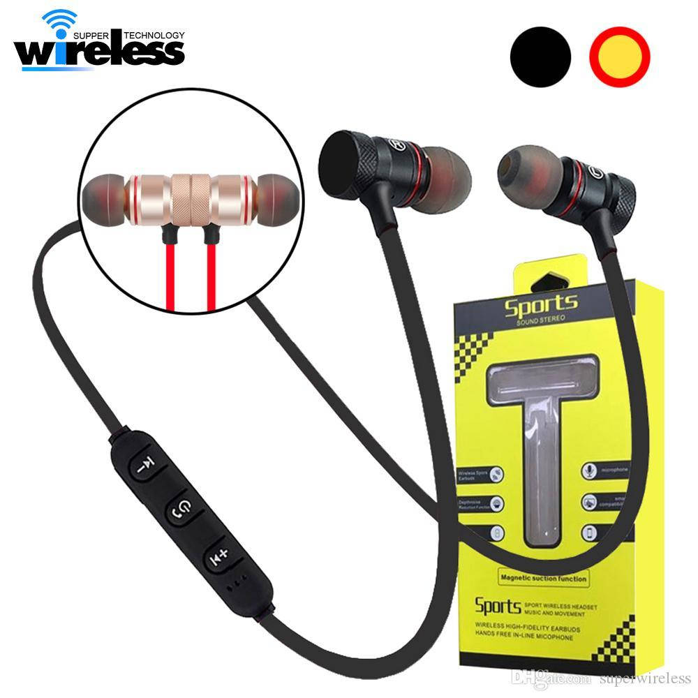 

Наушники вакуумные Bluetooth SPORT MUSIC с магнитом