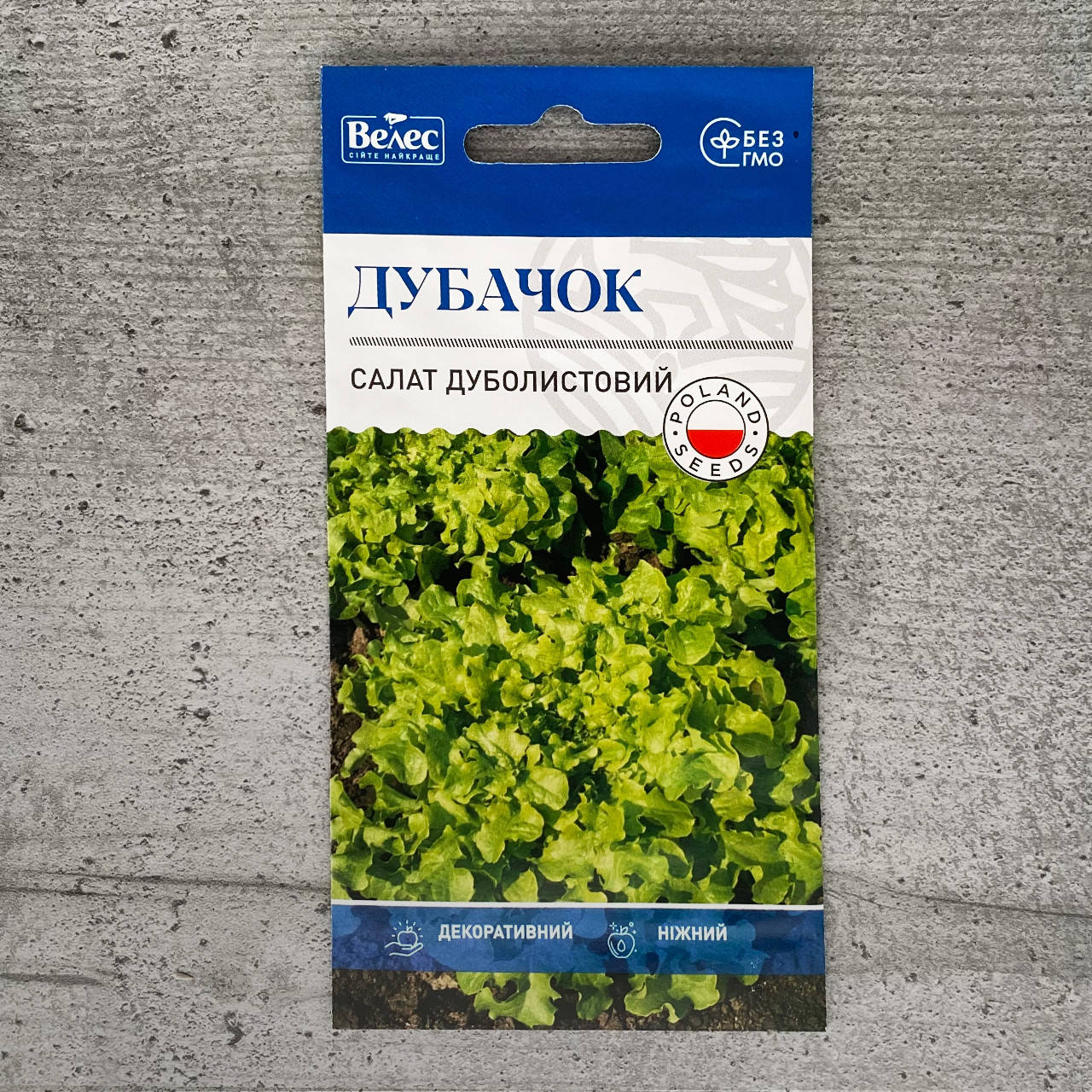 

Салат Дубачек 1 г семена пакетированные Велес