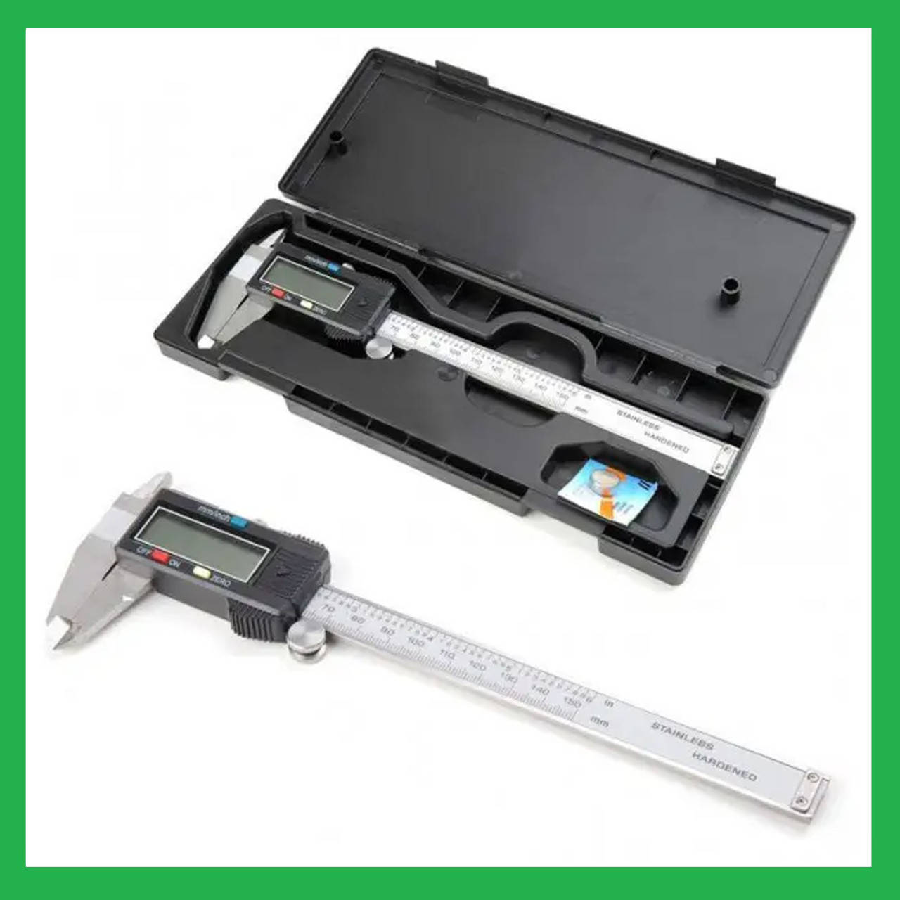 

Штангенциркуль электронный металлический 150мм