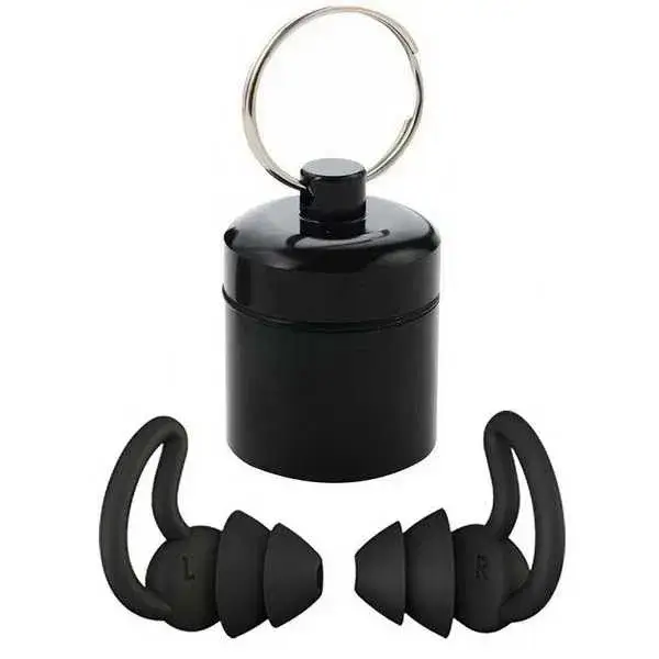 

Стрелковые тактические беруши для военных "Tactical ProPlugs Black 2fl"