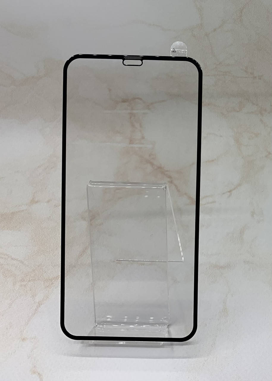 

Защитное стекло iPhone XR полное покрытие Full Glue полный клей, Черный