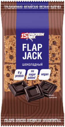 

Протеиновый овсяный флэпджек ProteinRex "Шоколадный" (60 грамм)