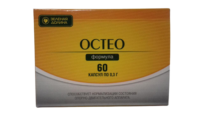 

Остео формула для здоровья суставов 60 капсул серия Приморский край "Янтра-2006"