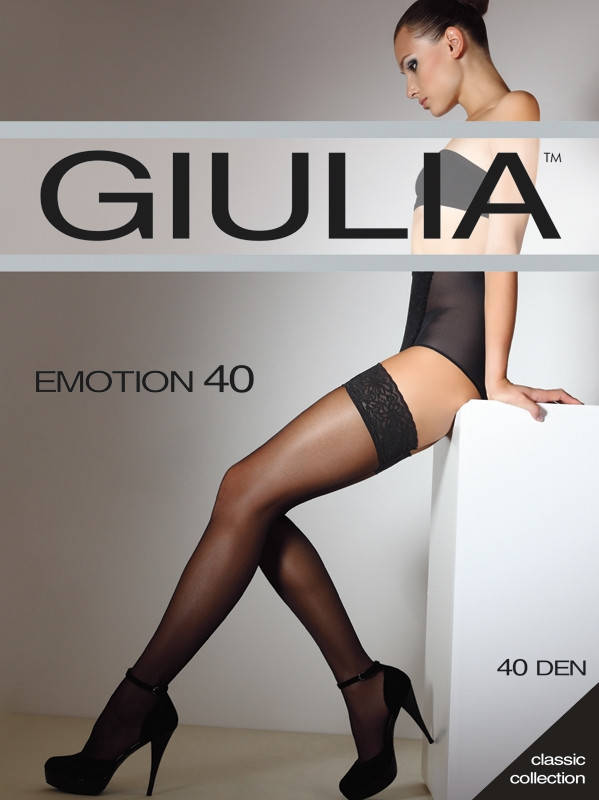 

Чулки женские Giulia Emotion 40 , nero