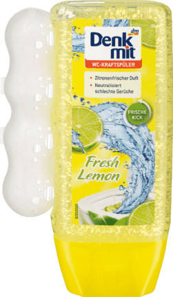 

Туалетний блок Denkmit WC-Kraftspüler (Fresh Lemon) 200 мл