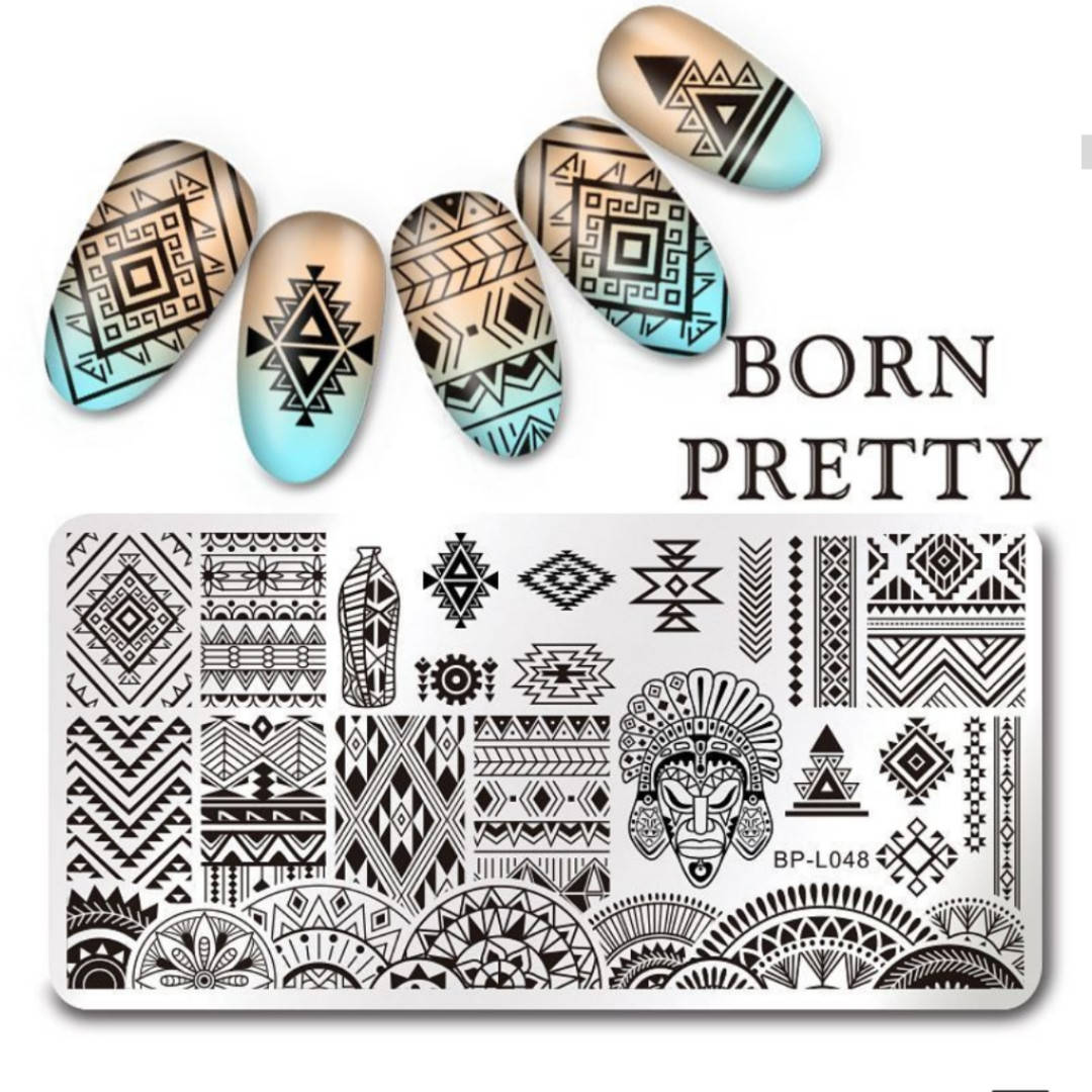 

Пластина для стемпинга Born pretty L048