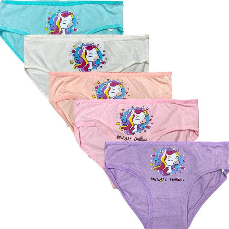 

Детские трусики для девочки 4-5 лет "Nicoletta", 5 цветов, арт.140471