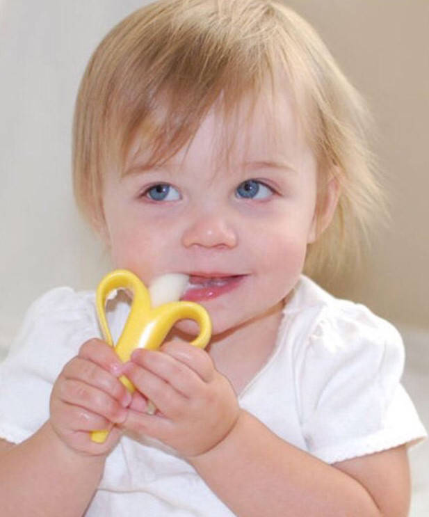 

Прорізувач «Банан». Зубна щітка, гризунець