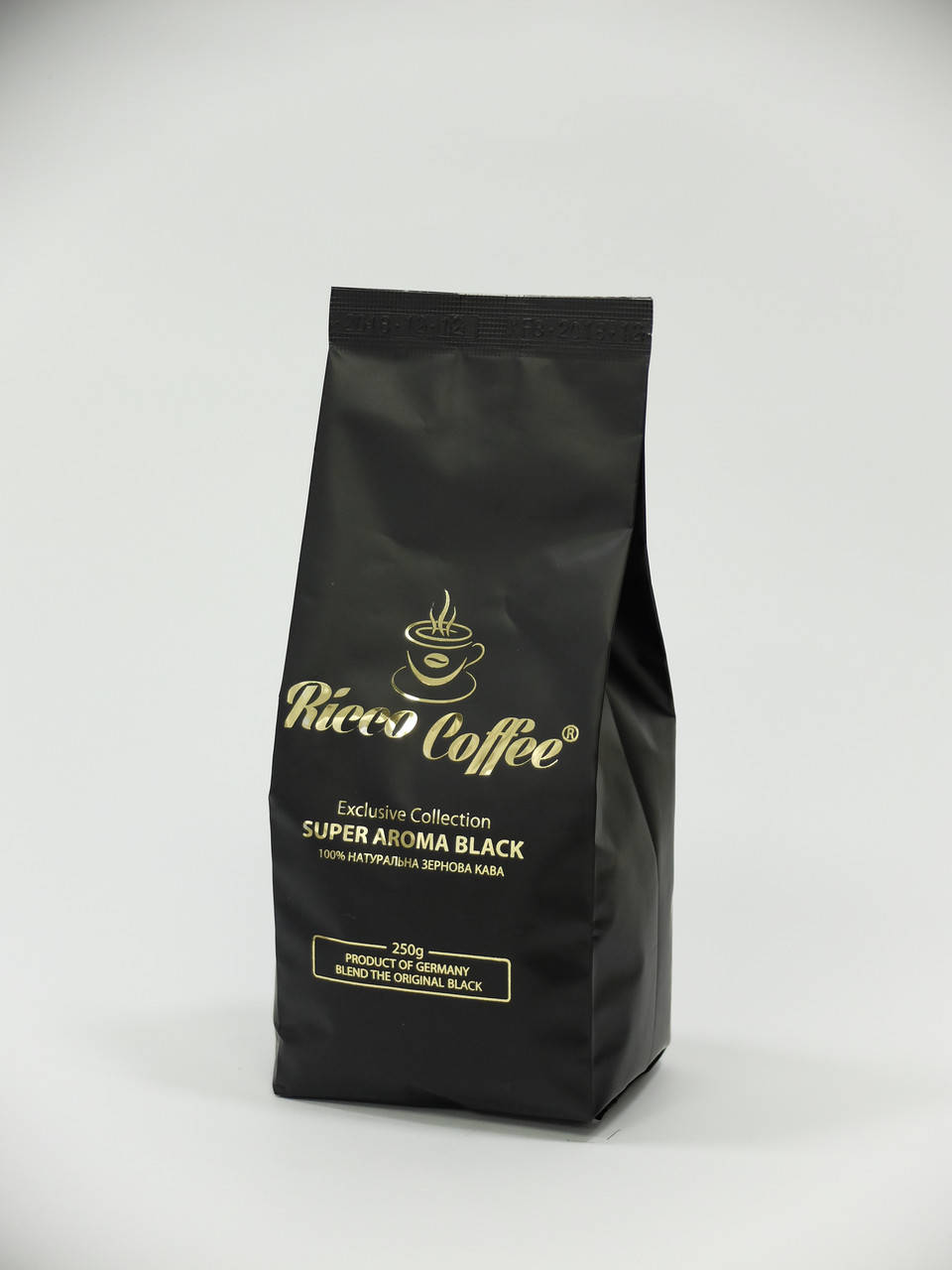 

Зерновой кофе Ricco Coffee Super Aroma Black 250 гр
